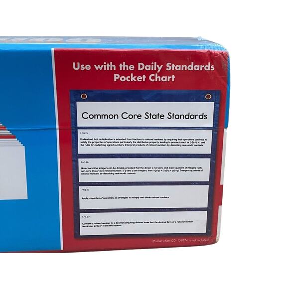 Grade 7 Complete Common Core State Standards Kit MATH Carson Dellosa New - Picture 4 of 5